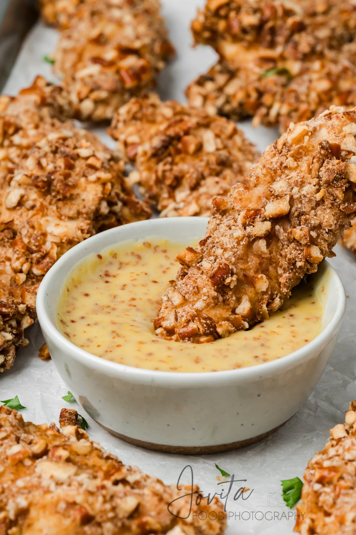 Pretzel Crusted Chicken Tenders