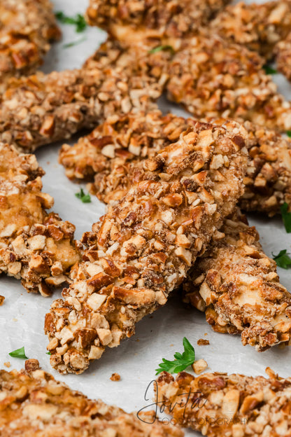Pretzel Crusted Chicken Tenders