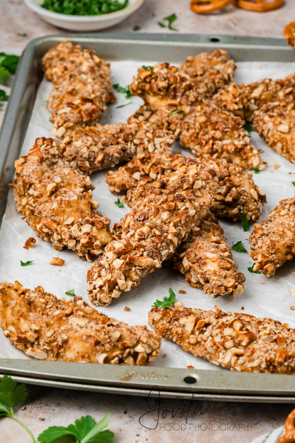 Pretzel Crusted Chicken Tenders