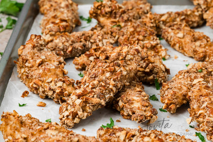Pretzel Crusted Chicken Tenders