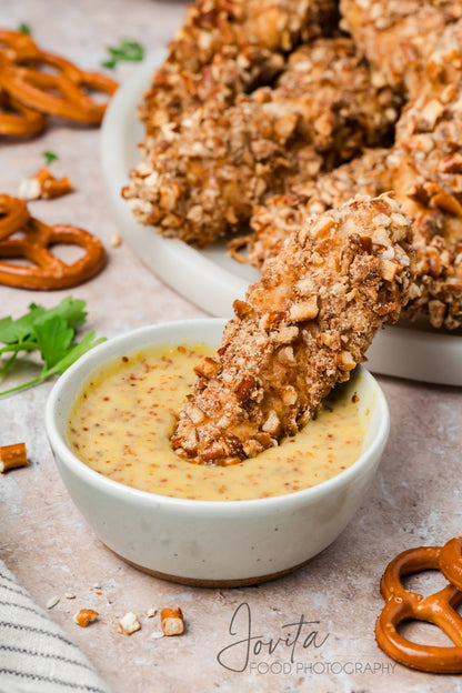 Pretzel Crusted Chicken Tenders