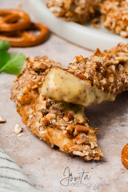 Pretzel Crusted Chicken Tenders