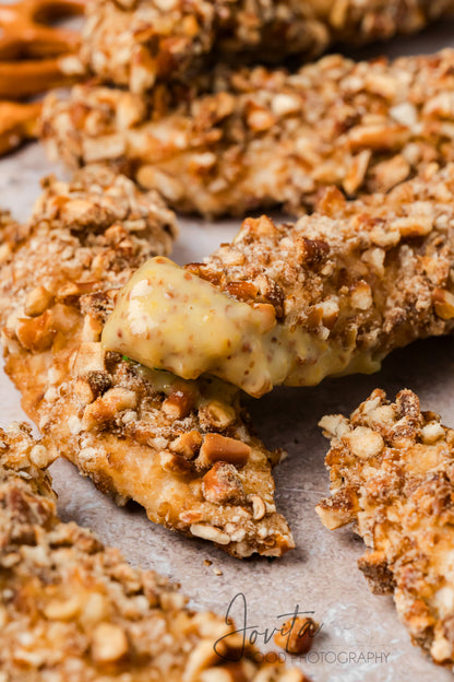 Pretzel Crusted Chicken Tenders