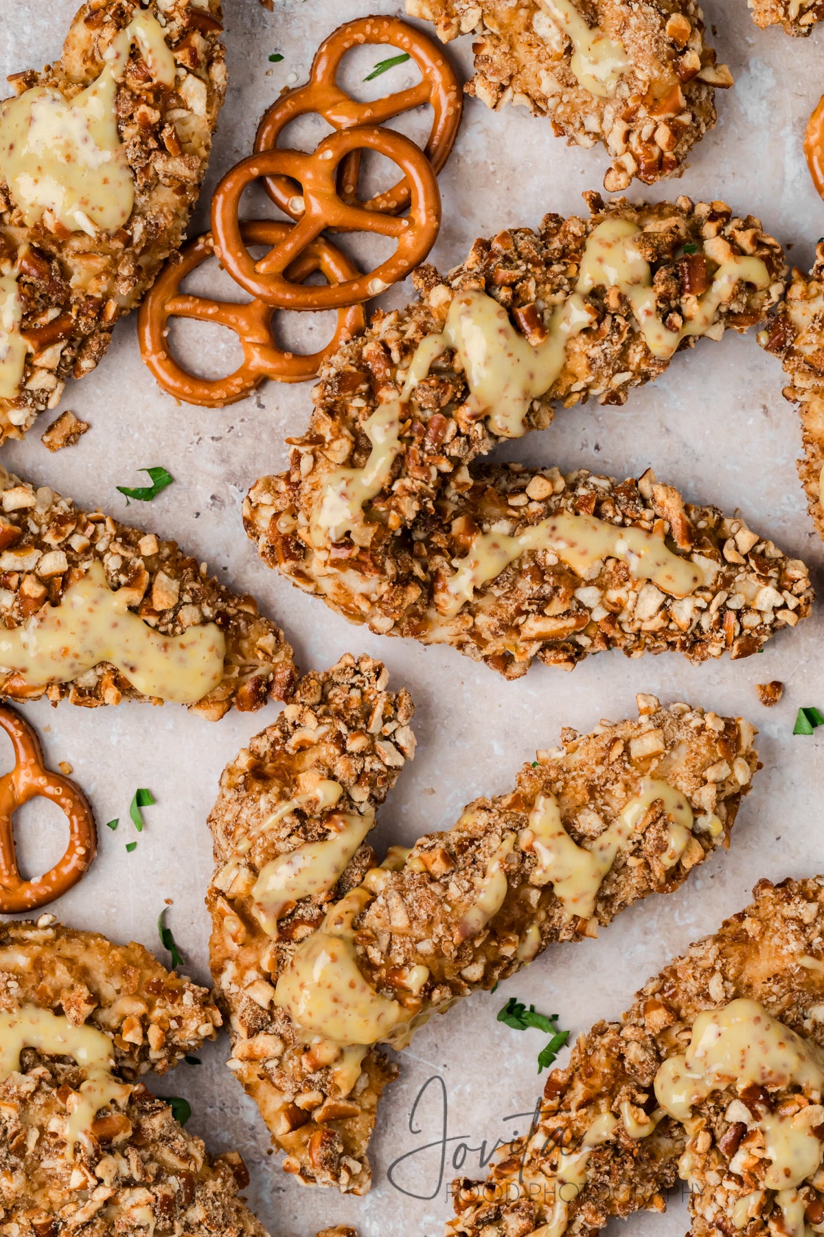 Pretzel Crusted Chicken Tenders
