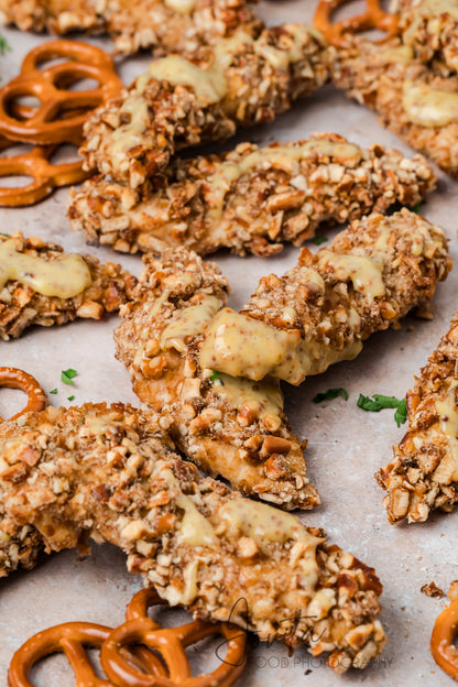 Pretzel Crusted Chicken Tenders