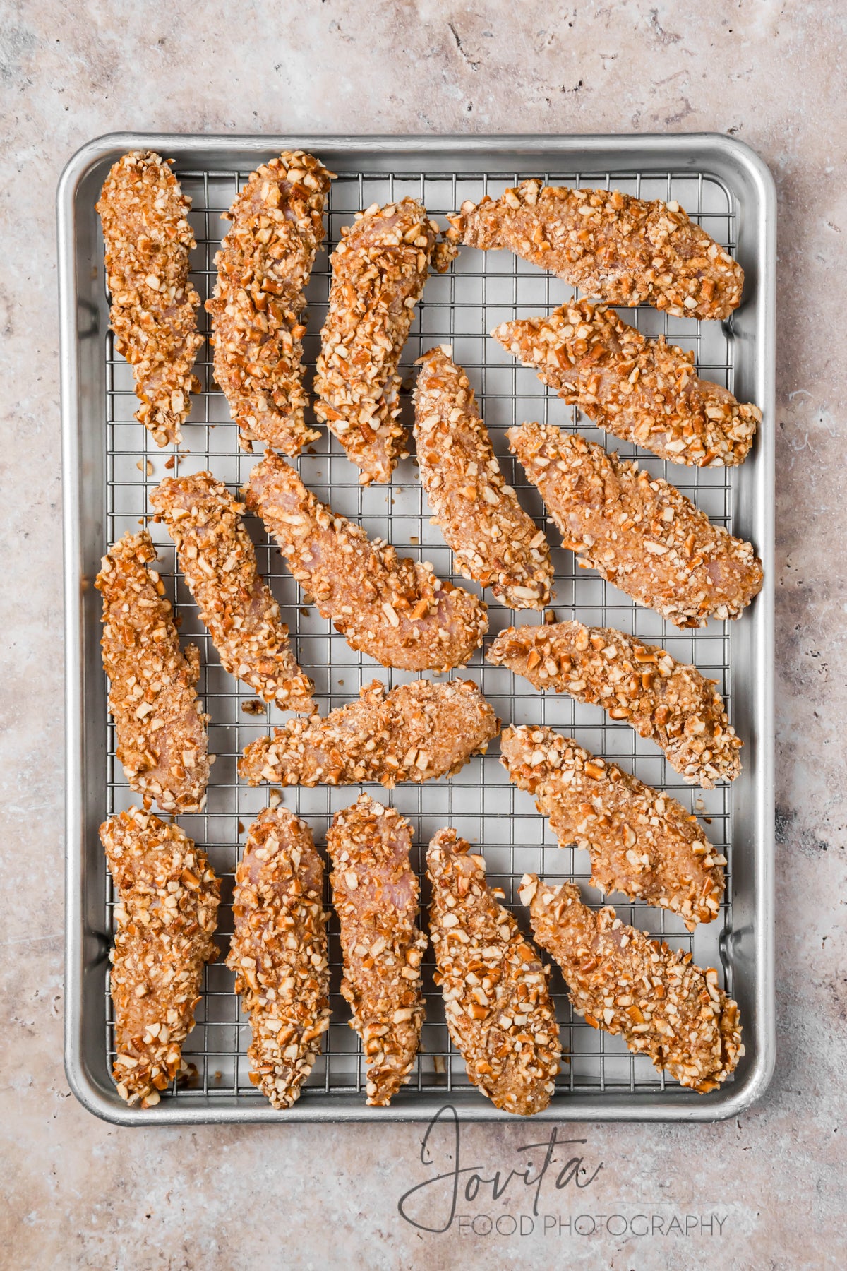 Pretzel Crusted Chicken Tenders