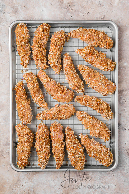 Pretzel Crusted Chicken Tenders