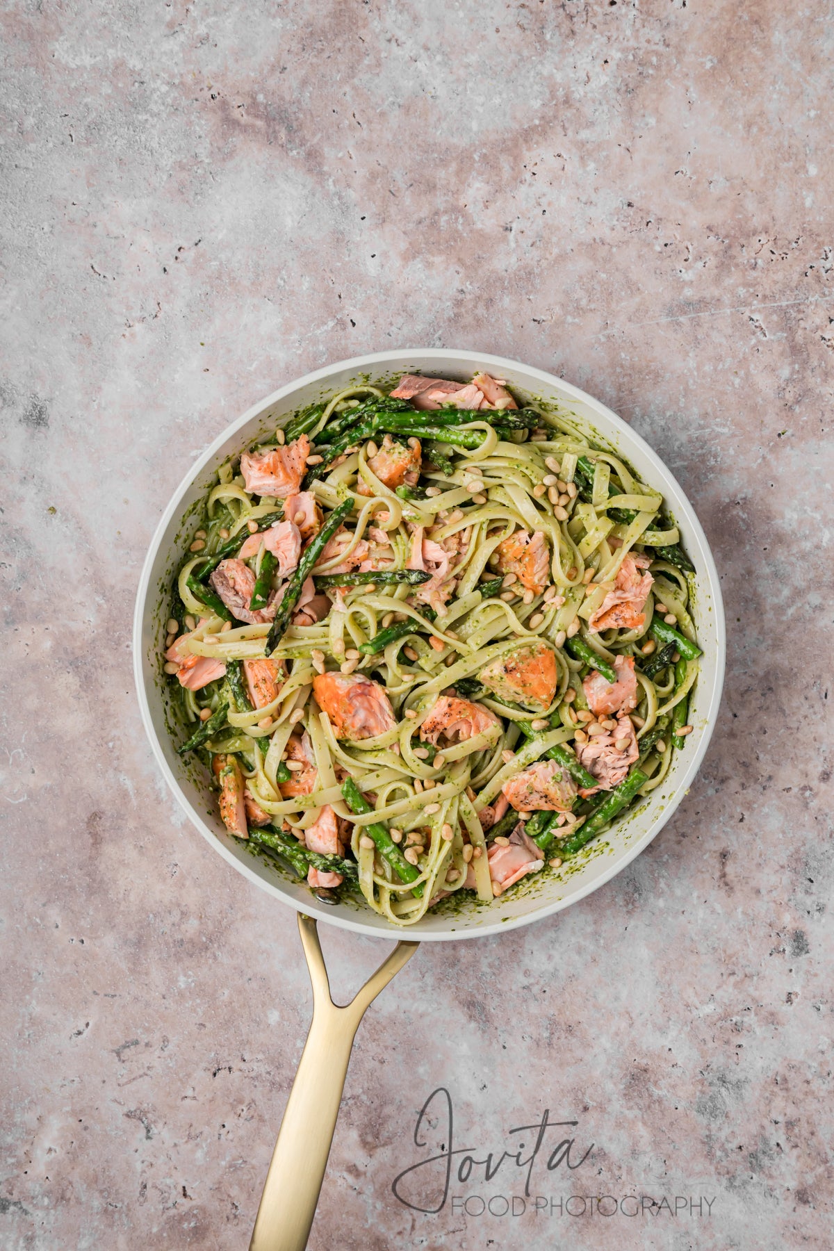 Salmon Pesto Pasta