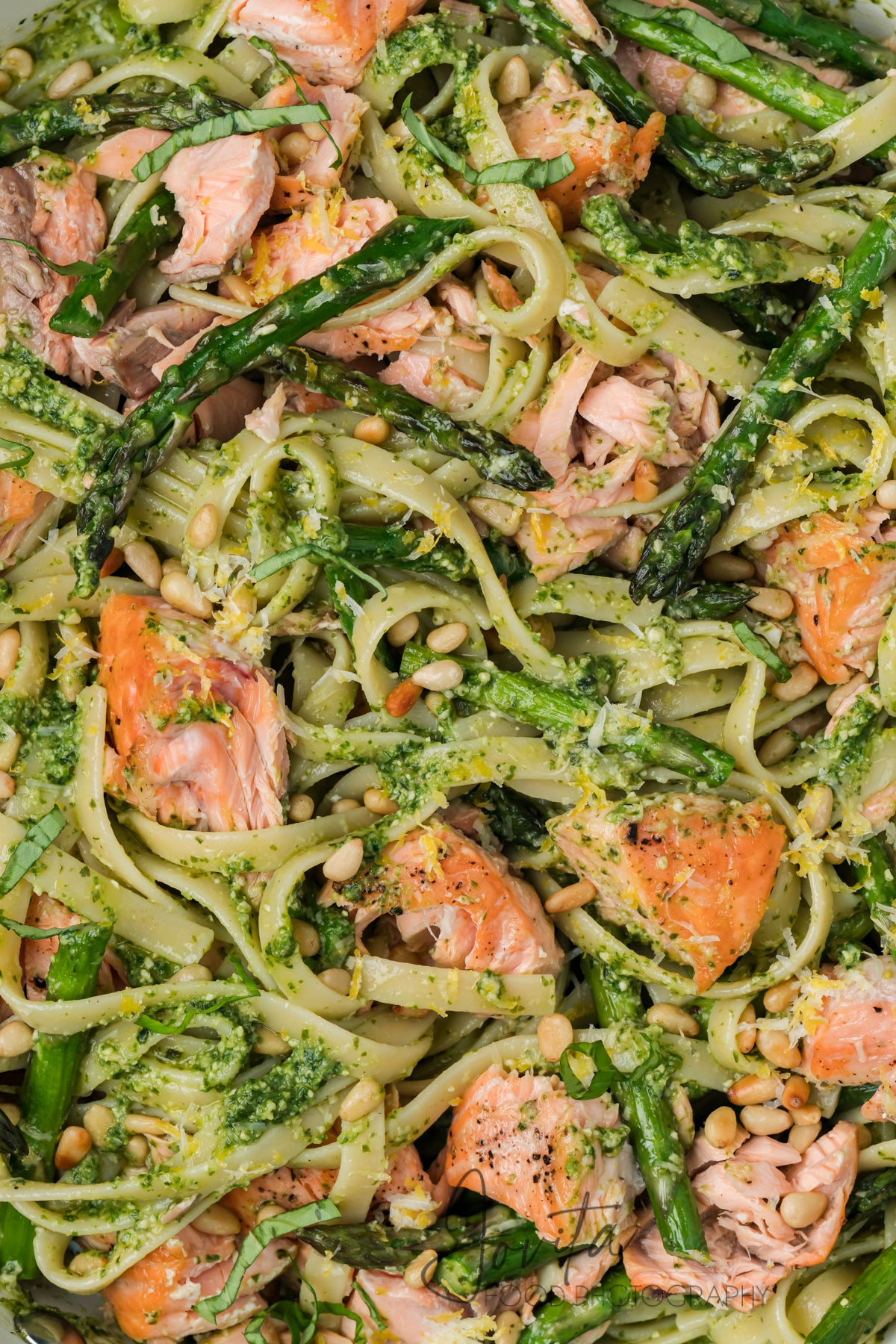 Salmon Pesto Pasta