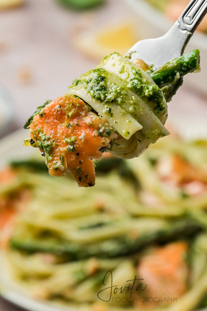 Salmon Pesto Pasta