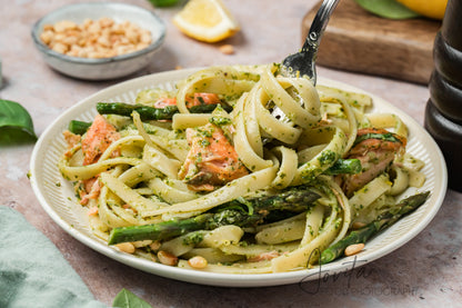 Salmon Pesto Pasta