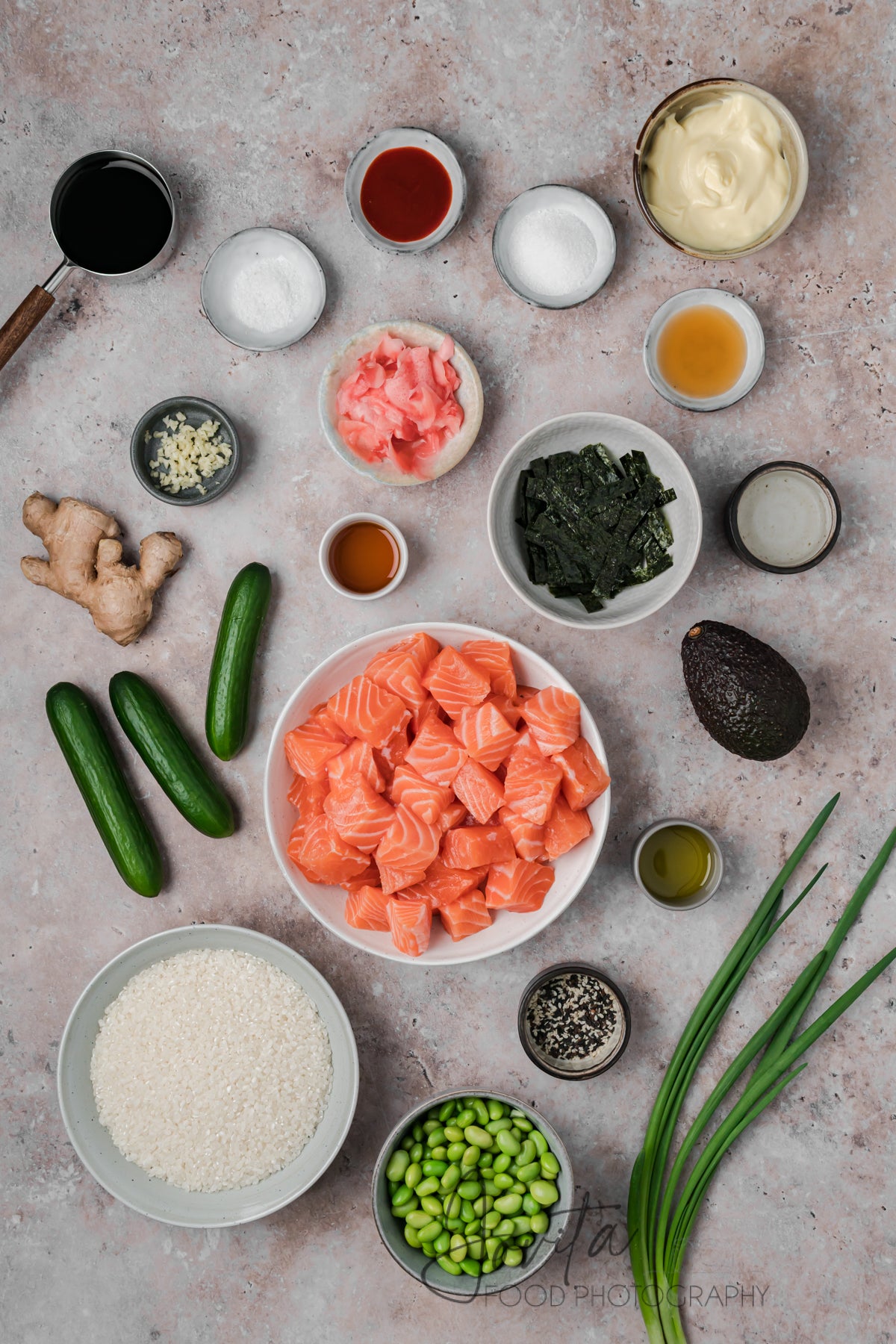 Salmon Sushi Bowls