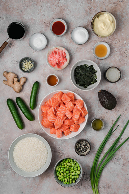 Salmon Sushi Bowls