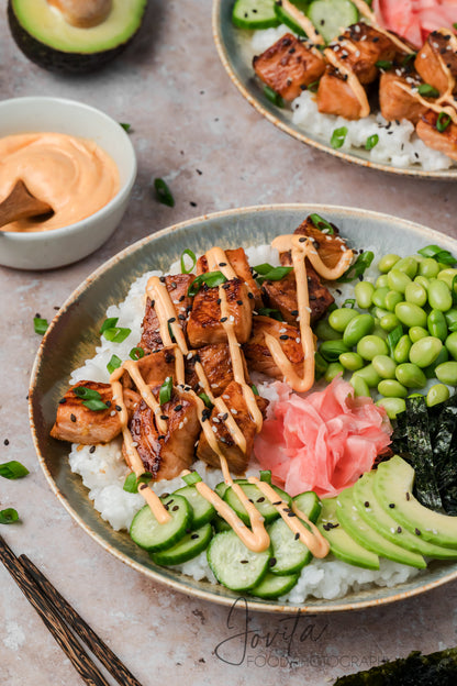 Salmon Sushi Bowls