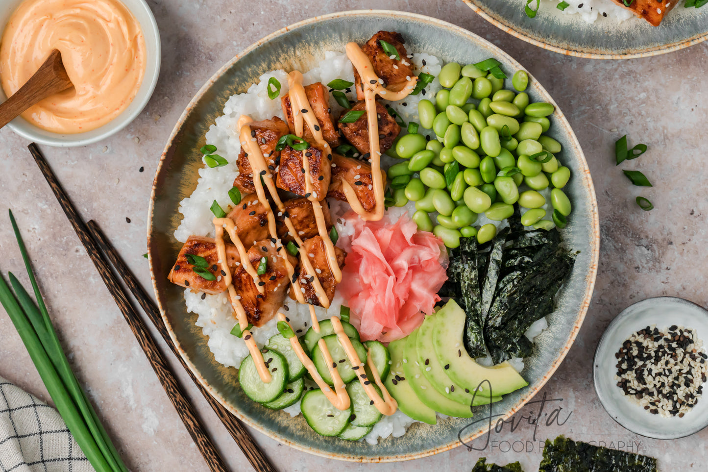 Salmon Sushi Bowls
