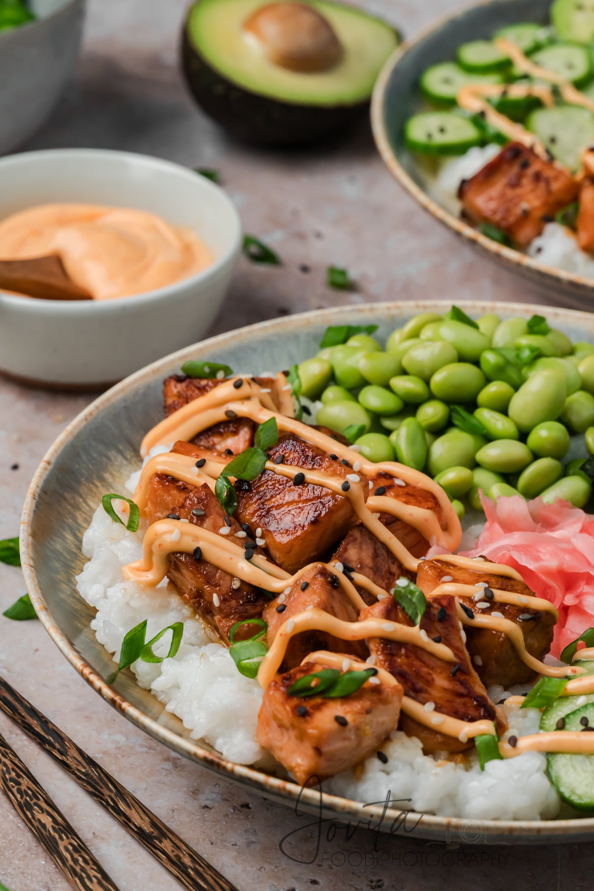 Salmon Sushi Bowls