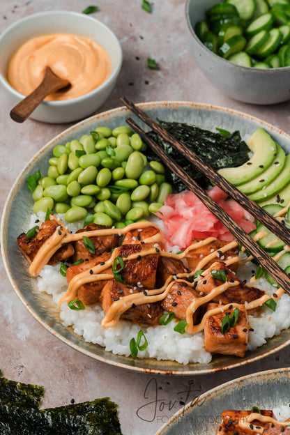 Salmon Sushi Bowls