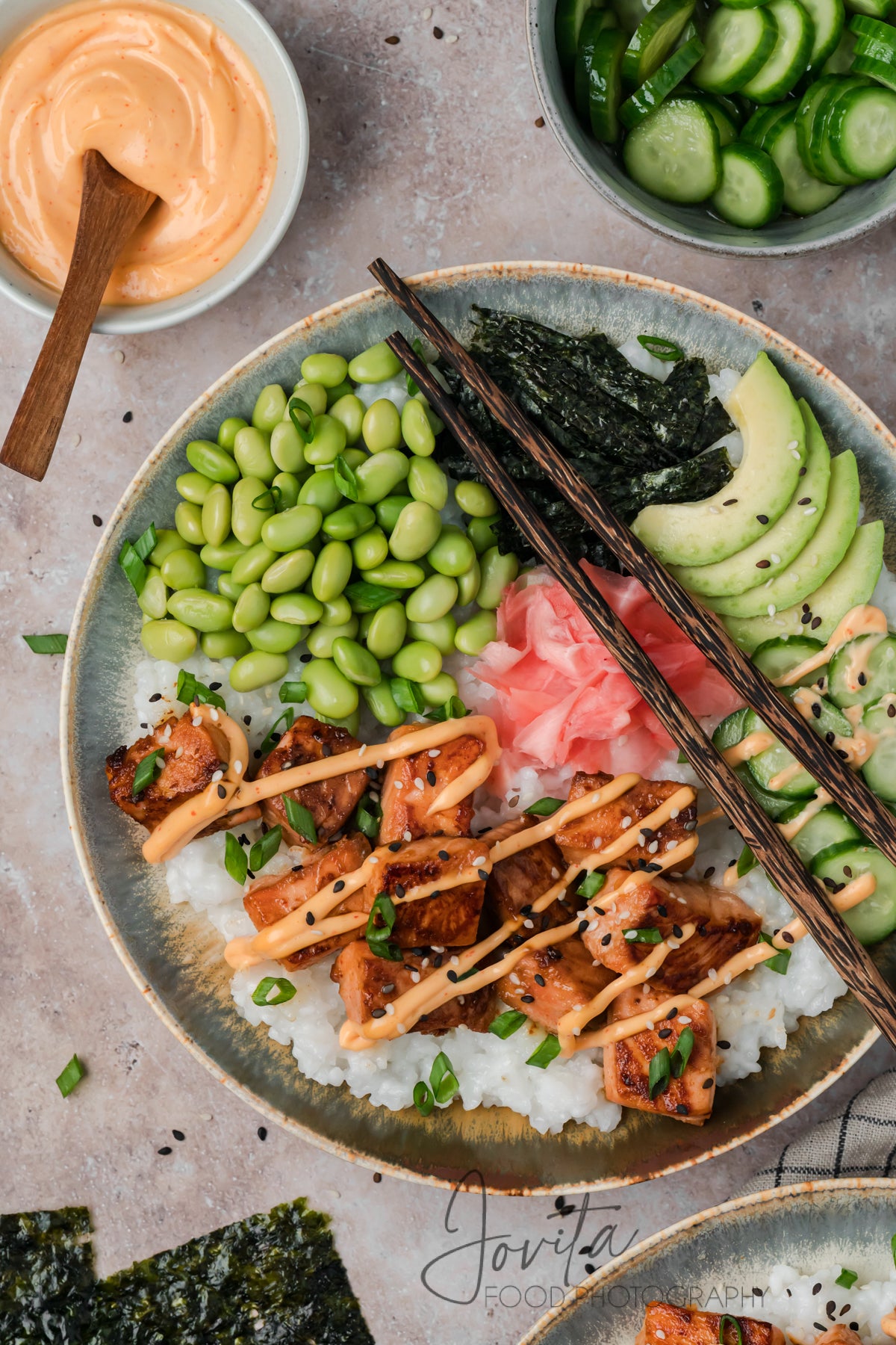 Salmon Sushi Bowls