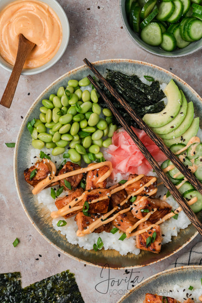 Salmon Sushi Bowls