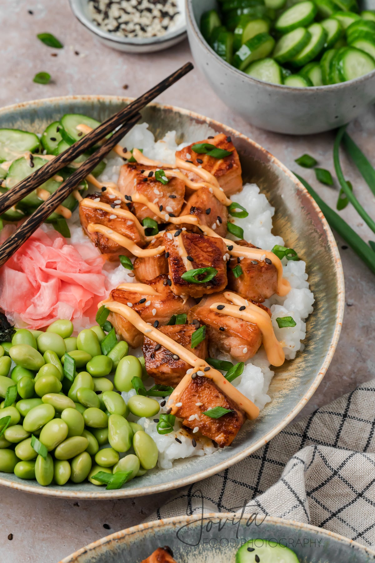 Salmon Sushi Bowls