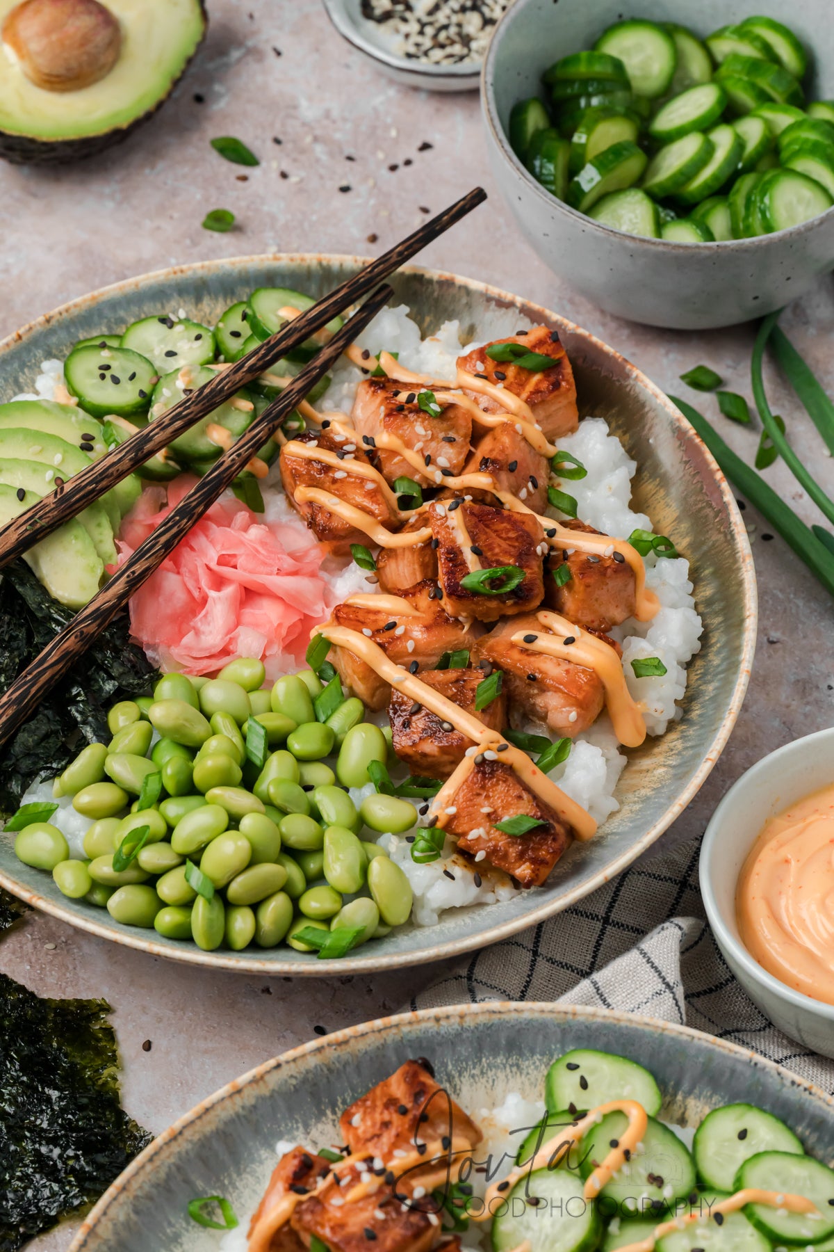 Salmon Sushi Bowls
