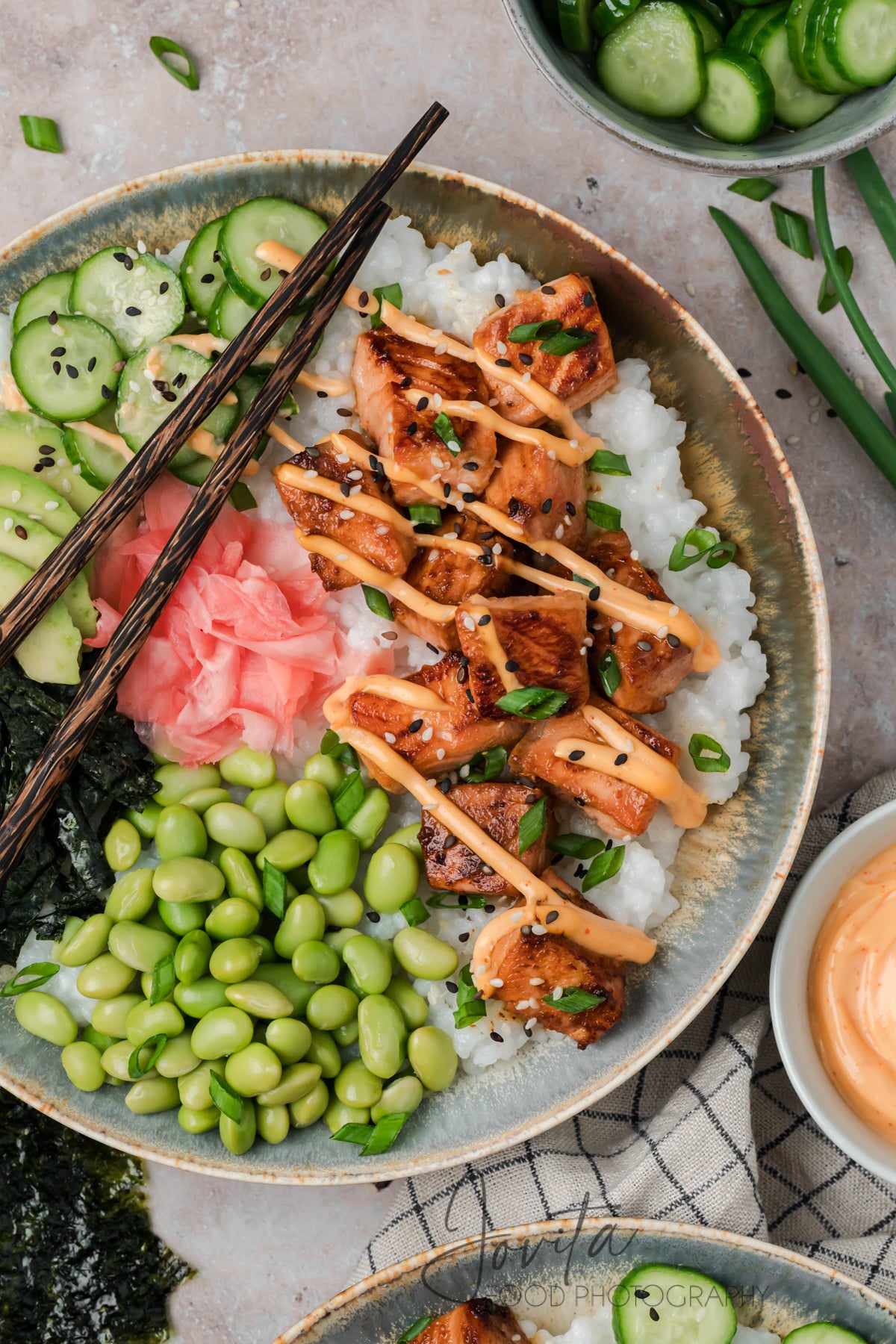 Salmon Sushi Bowls