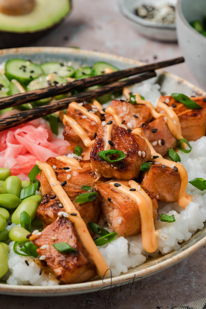 Salmon Sushi Bowls