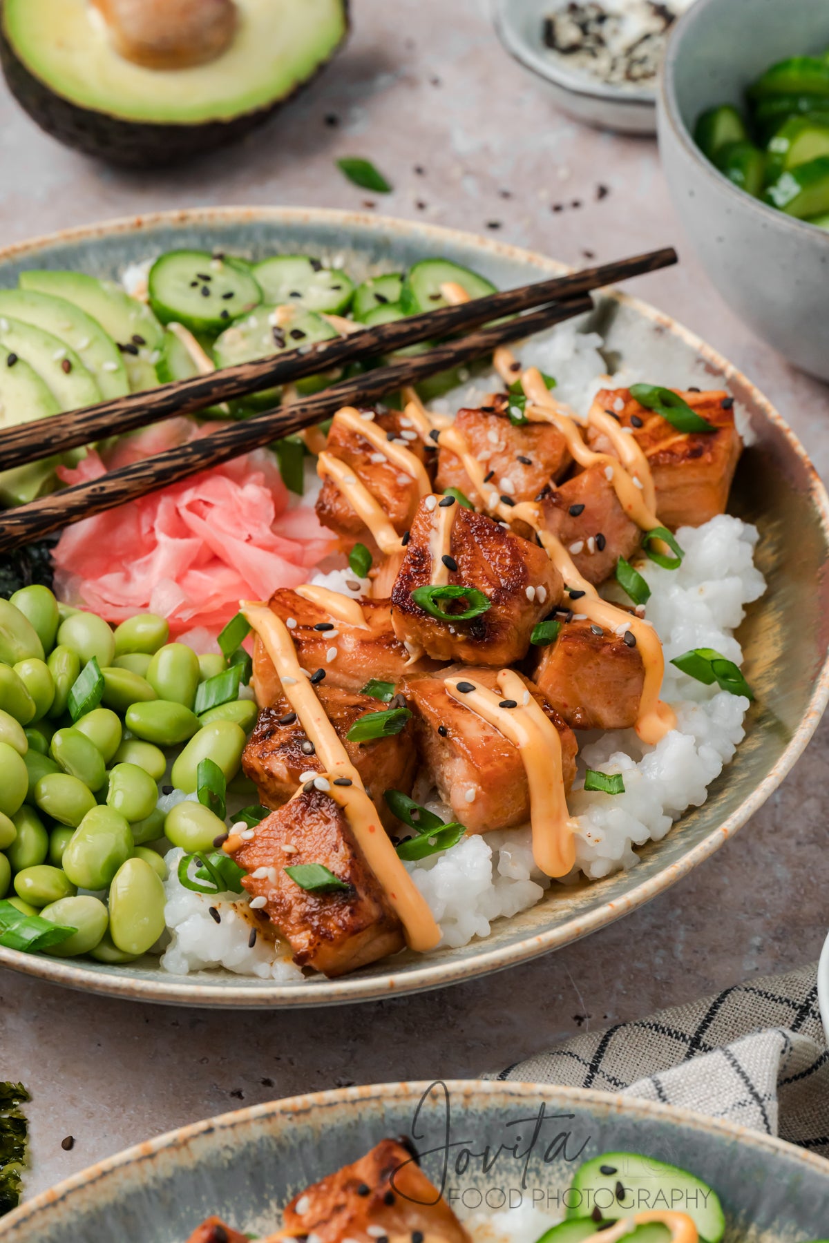 Salmon Sushi Bowls