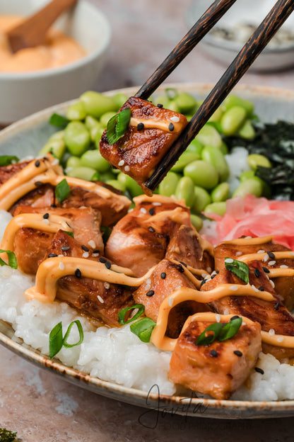Salmon Sushi Bowls
