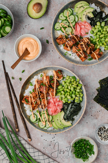 Salmon Sushi Bowls