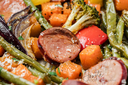 Sheet Pan Sausage and Veggies