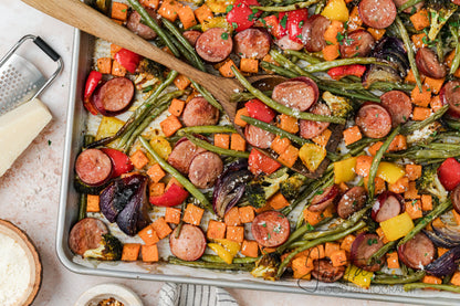 Sheet Pan Sausage and Veggies