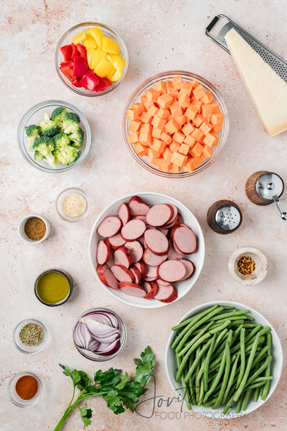 Sheet Pan Sausage and Veggies