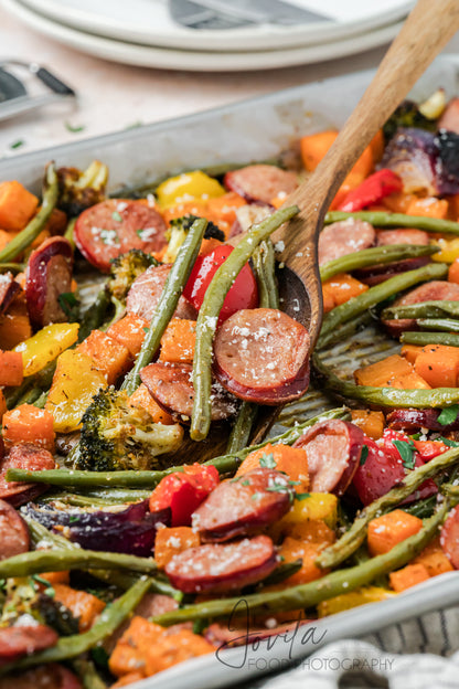 Sheet Pan Sausage and Veggies