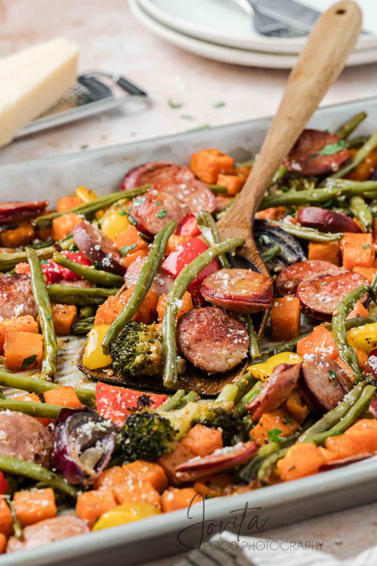 Sheet Pan Sausage and Veggies