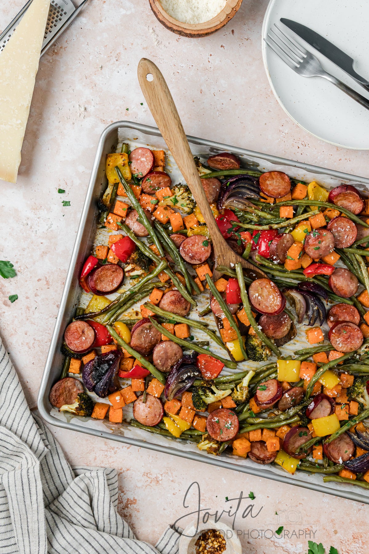 Sheet Pan Sausage and Veggies