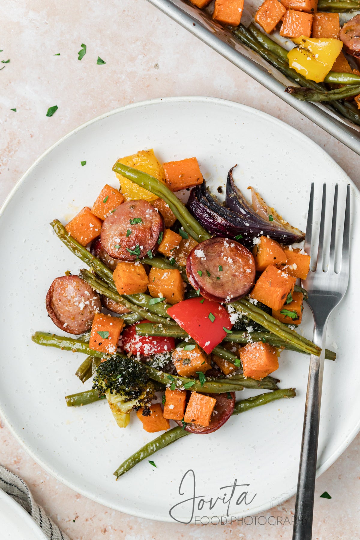 Sheet Pan Sausage and Veggies