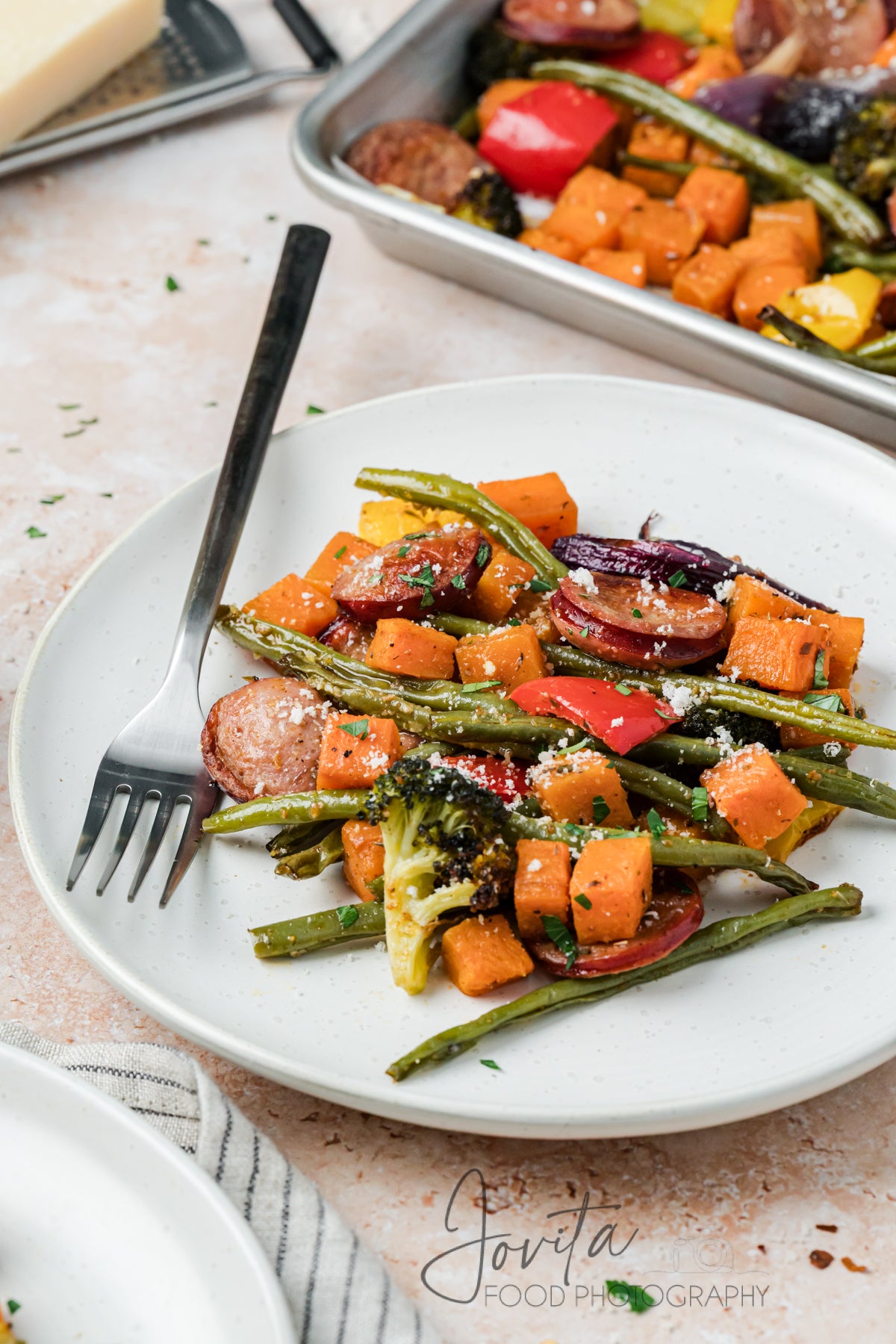 Sheet Pan Sausage and Veggies