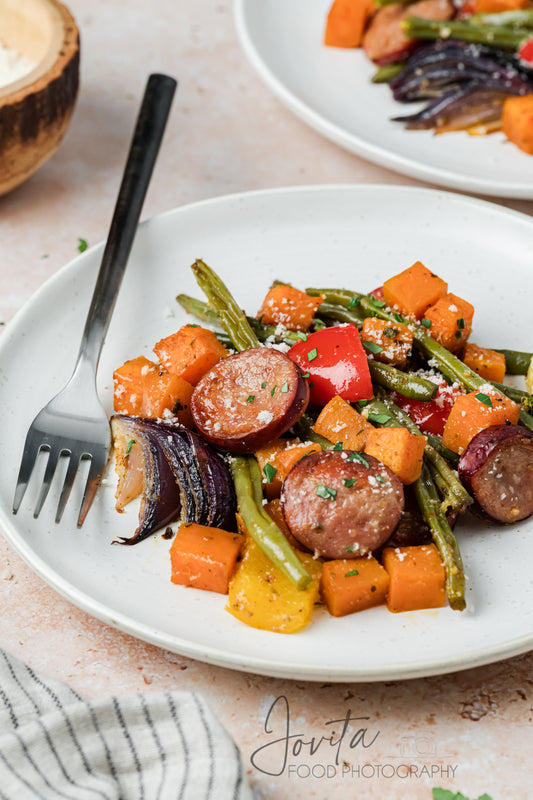 Sheet Pan Sausage and Veggies