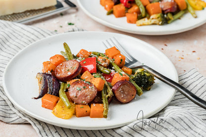 Sheet Pan Sausage and Veggies