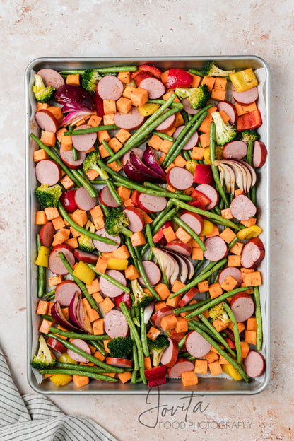 Sheet Pan Sausage and Veggies