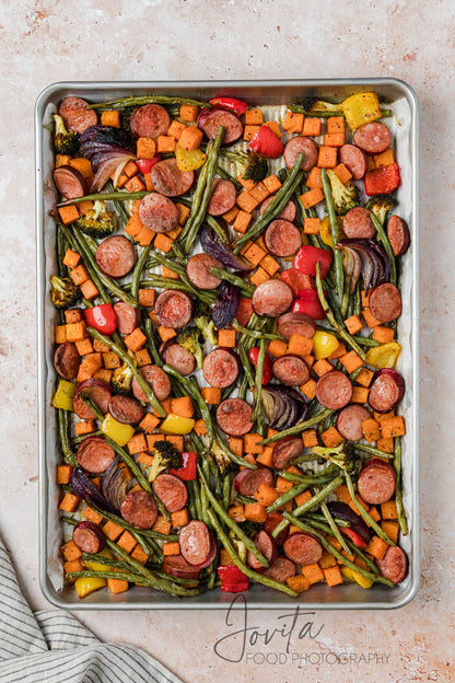 Sheet Pan Sausage and Veggies