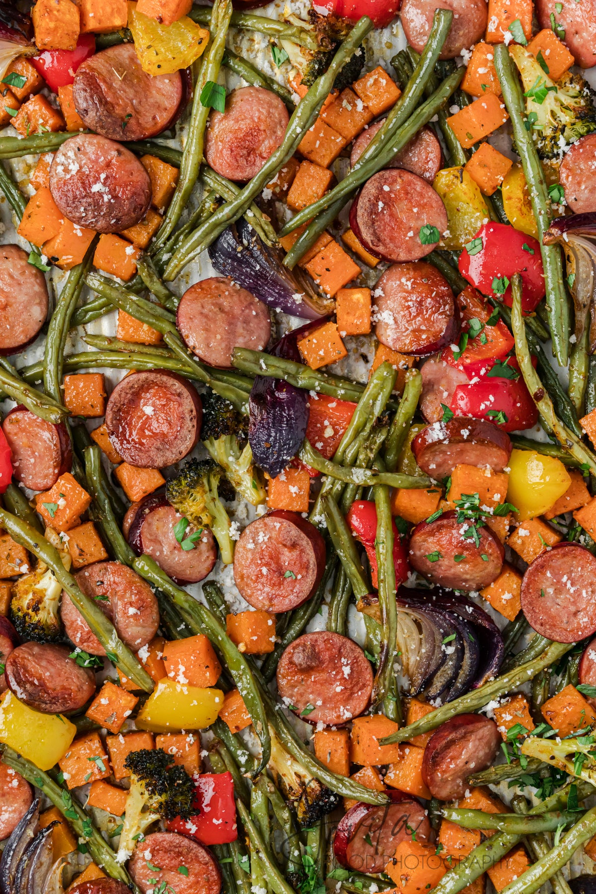 Sheet Pan Sausage and Veggies