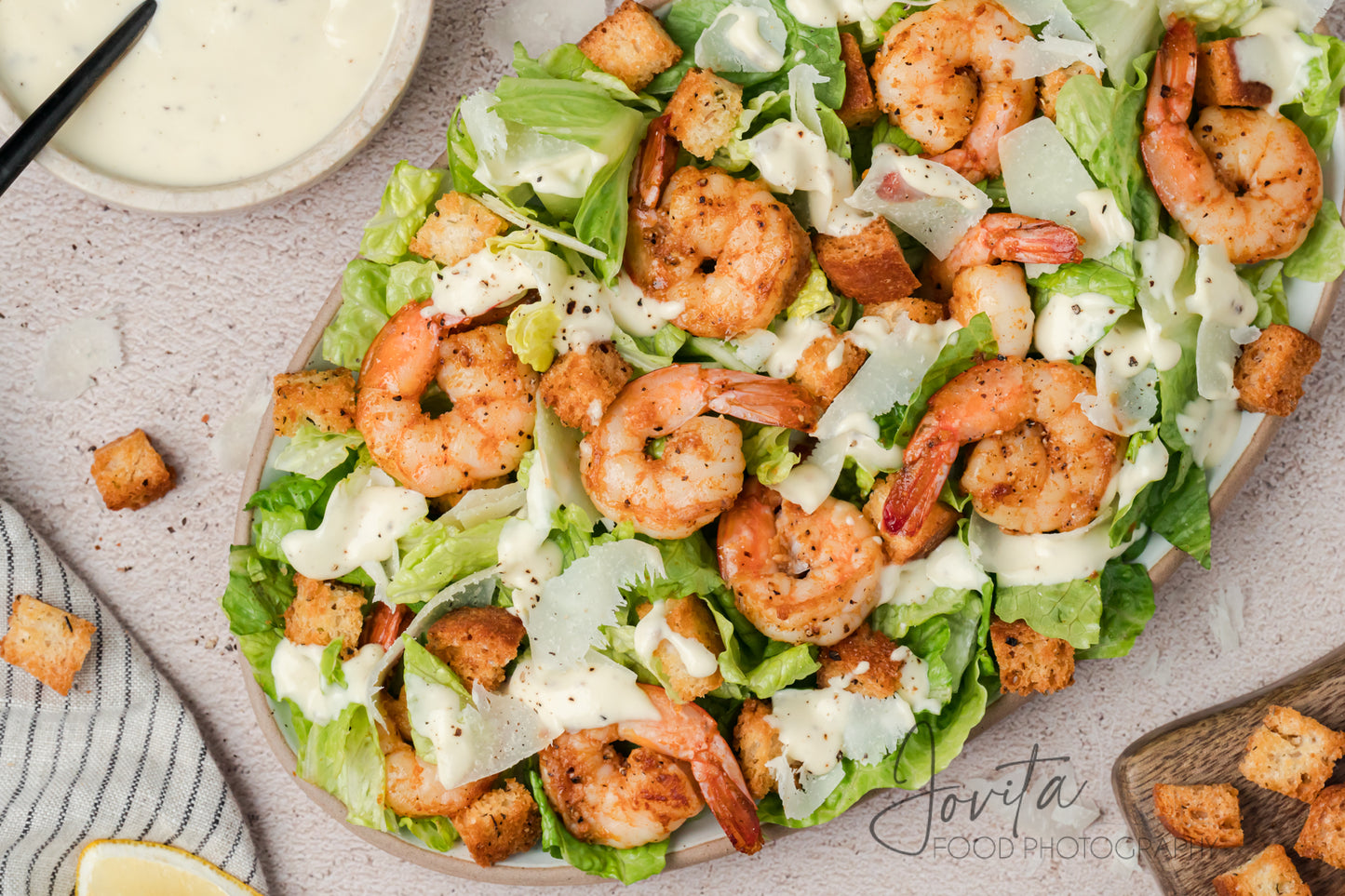 Shrimp Caesar Salad