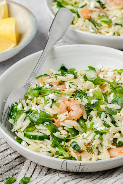 Shrimp Orzo Salad