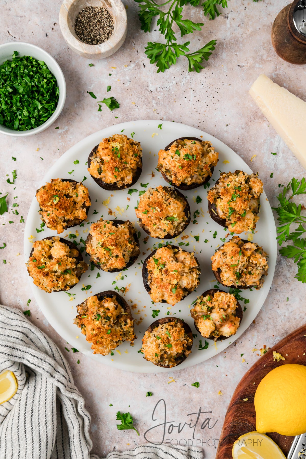 Shrimp Stuffed Mushrooms