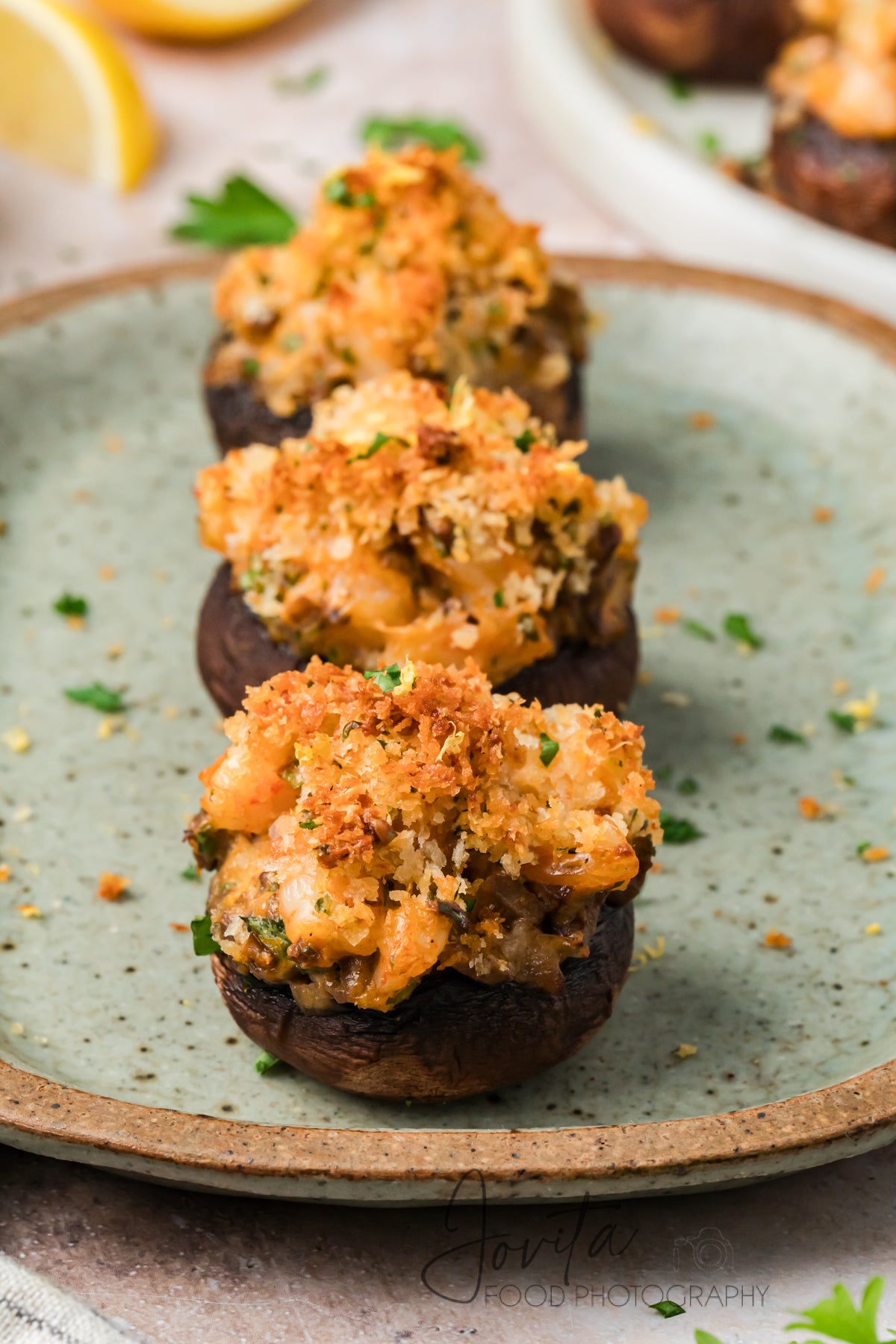 Shrimp Stuffed Mushrooms