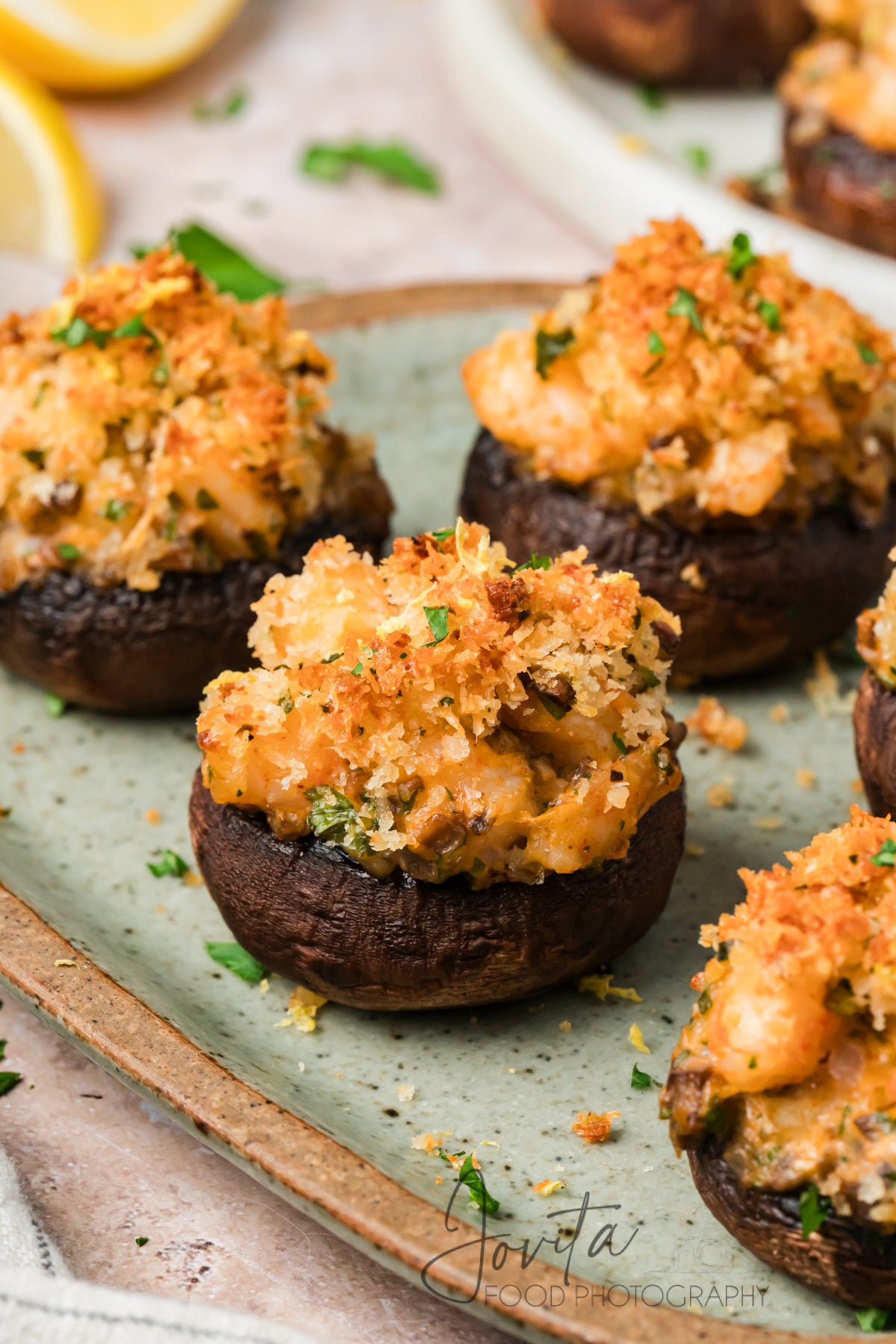 Shrimp Stuffed Mushrooms