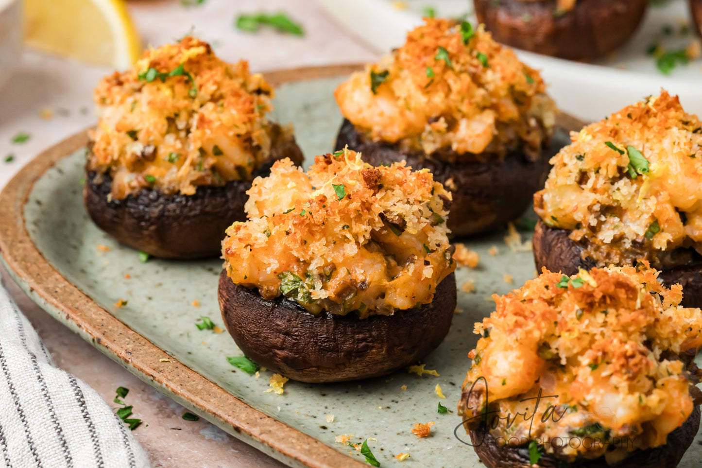 Shrimp Stuffed Mushrooms