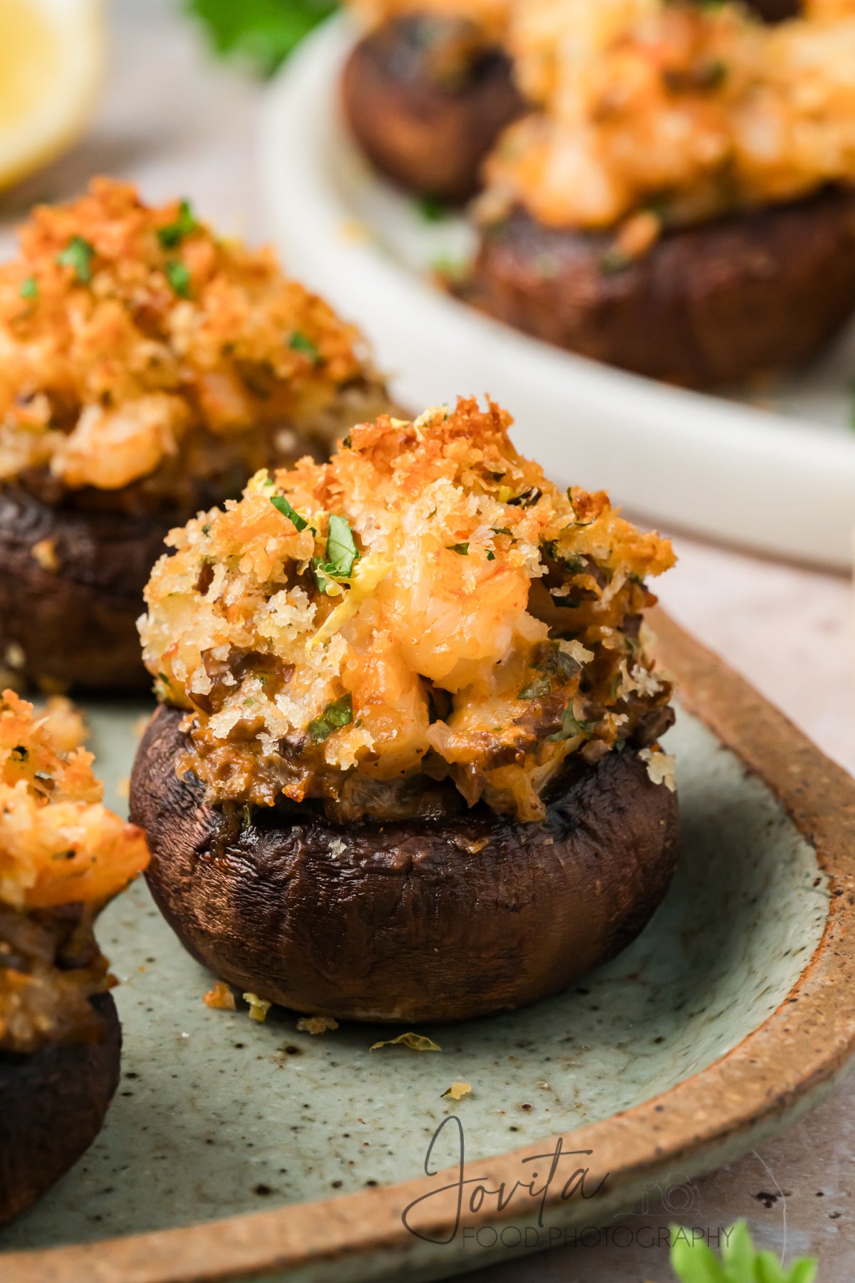 Shrimp Stuffed Mushrooms